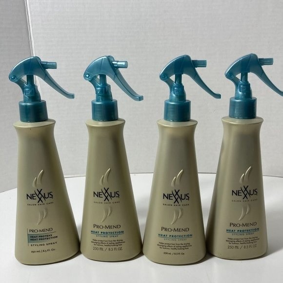 Nexxus Pro Mend Heat Protection Styling Spray DISCONTINUED 4 Bottles